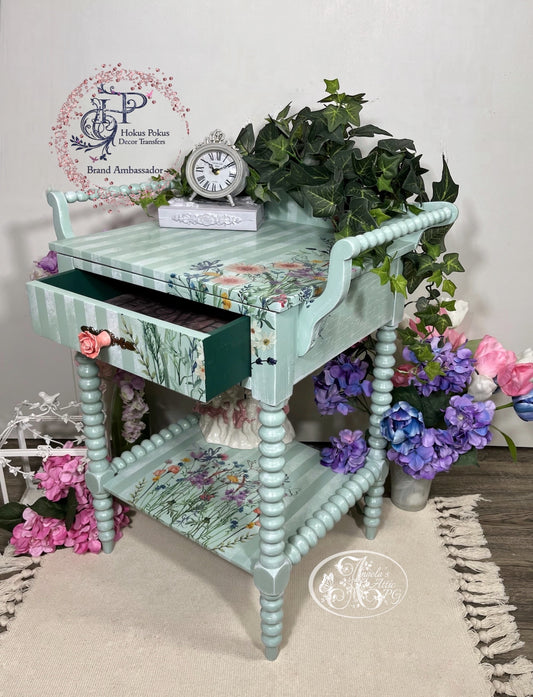 Wildflowers Antique Washstand