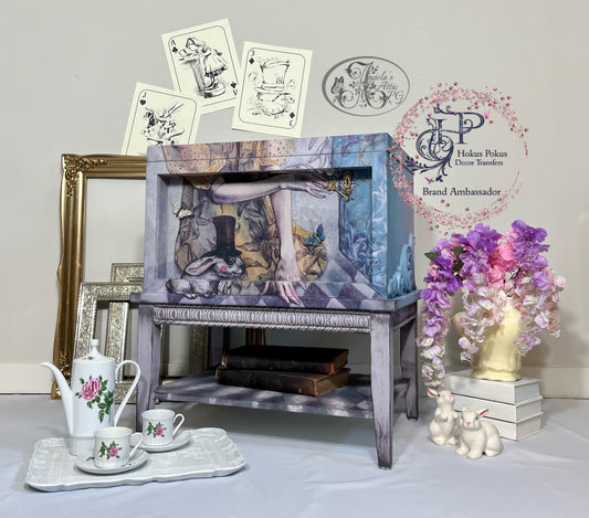 Alice Accent Table w/ Storage