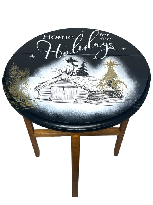 Folding Christmas Table
